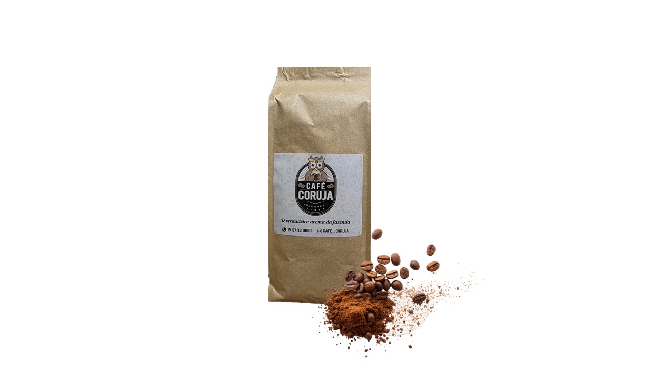 Café Coruja Gourmet em Grãos 1 kg