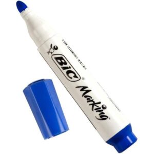 Pincel Marcador Quadro Branco BIC Marking, Azul, Ponta de 2.0mm - 1 UN