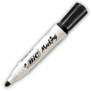 Pincel Marcador Quadro Branco BIC Marking, Preto, Ponta de 2.0mm - 1 UN
