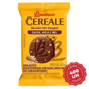 Biscoito Bauducco Cacau, Aveia e Mel 12,5g