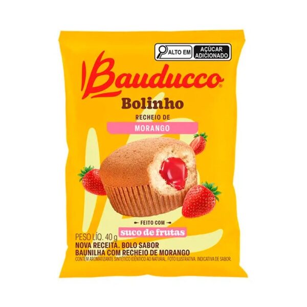 Bolinho Bauducco Morango 40g