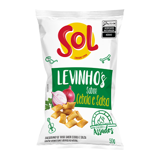Salgadinho Sol levinhos Cebola e Salsa 50g