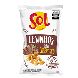 Salgadinho Sol levinhos Churrasco 50g