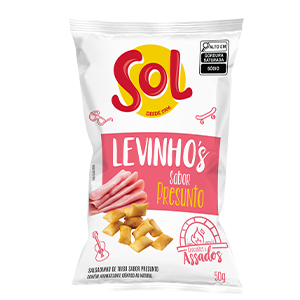 Salgadinho Sol levinhos Presunto 50g